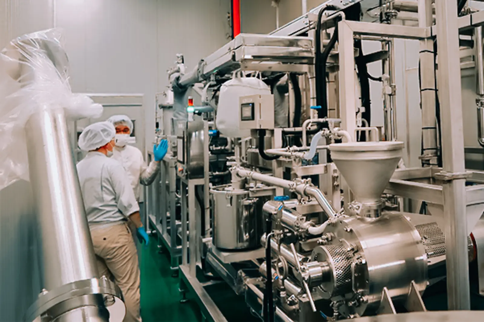 Fasilitas produksi pabrik TEAZEN